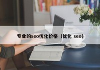 专业的seo优化价格（优化 seo）